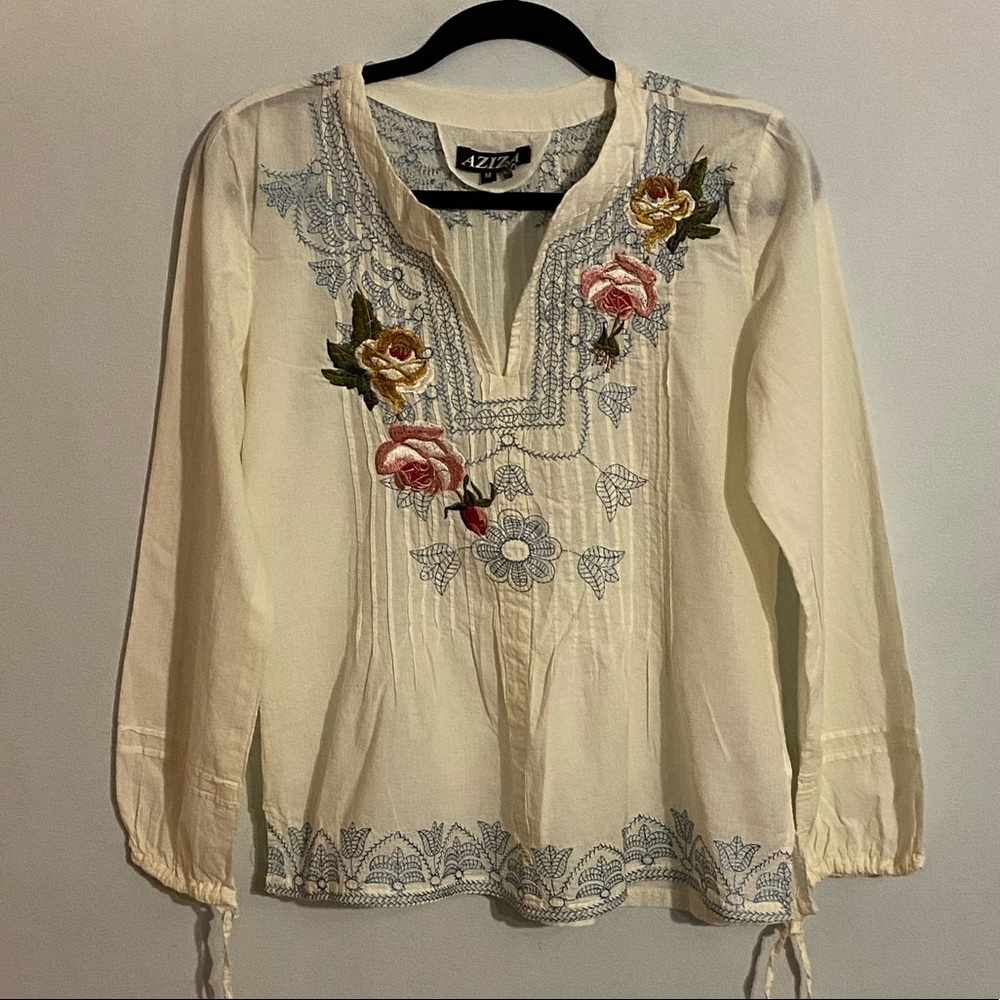Aziza Peasant Blouse
